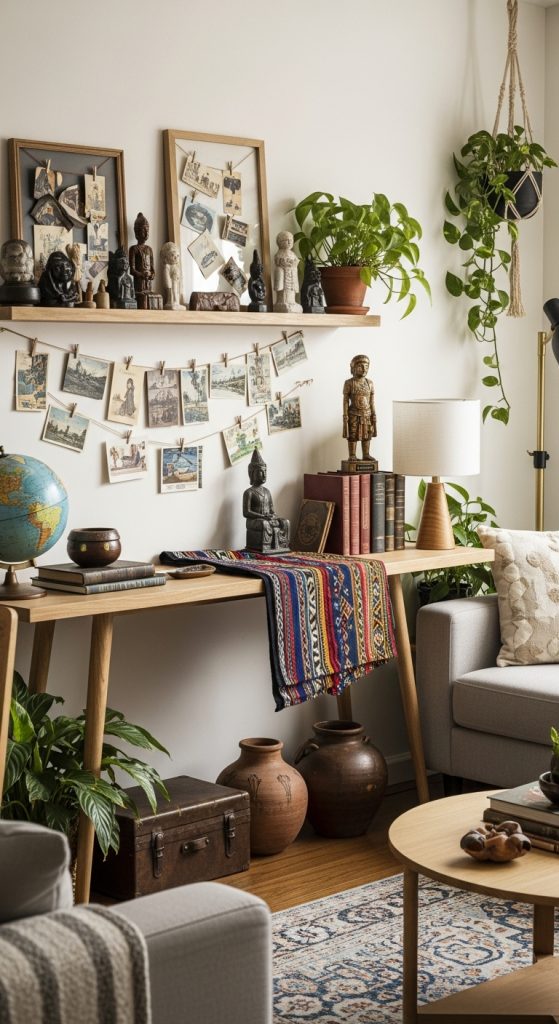 11. Display Travel-Inspired Decor