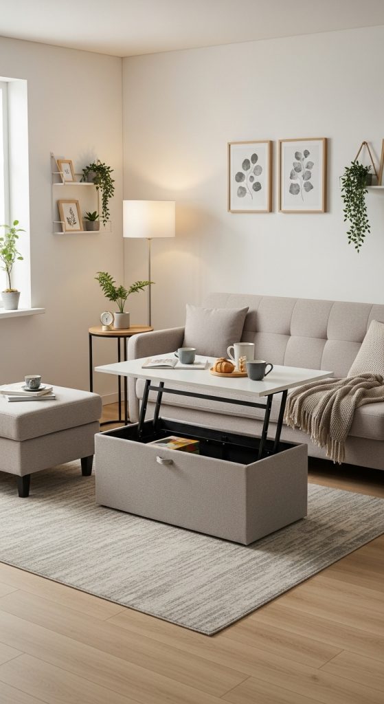 14. Choose Multi-Functional Furniture