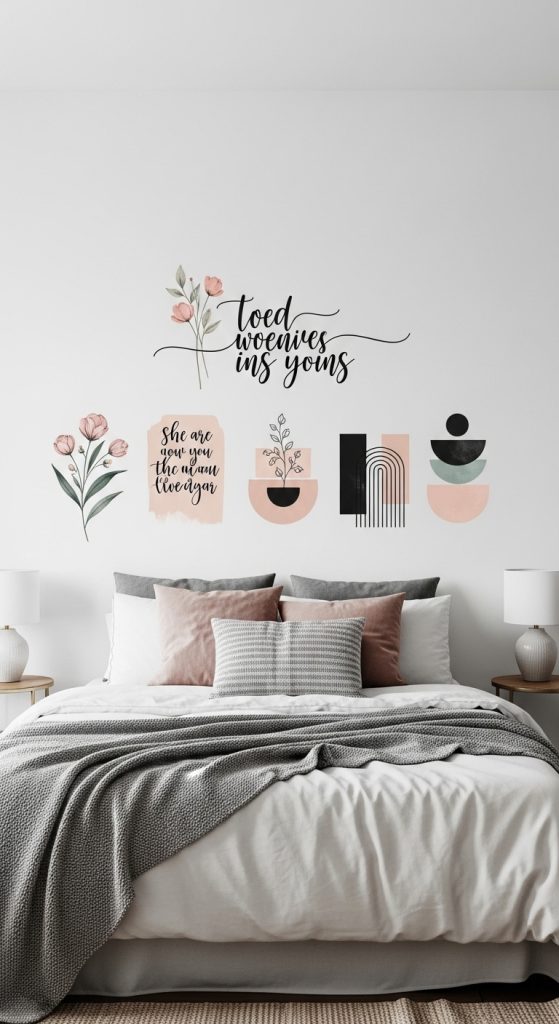 14. Wall Decals or Stickers