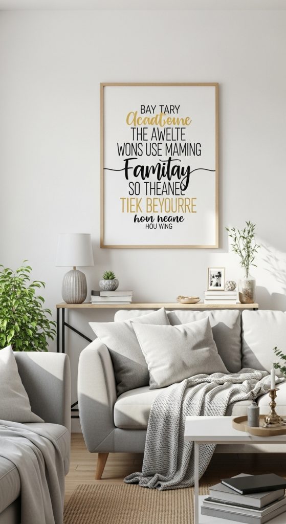 20. Add Personality with Custom Art or Quotes