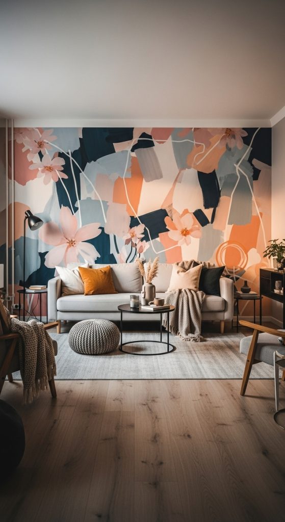 21. Design a Mural or Wall Painting