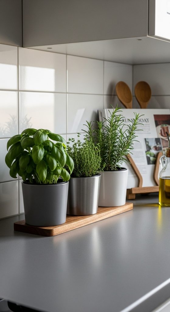 3. Potted Herbs That Add Freshness and Flavor