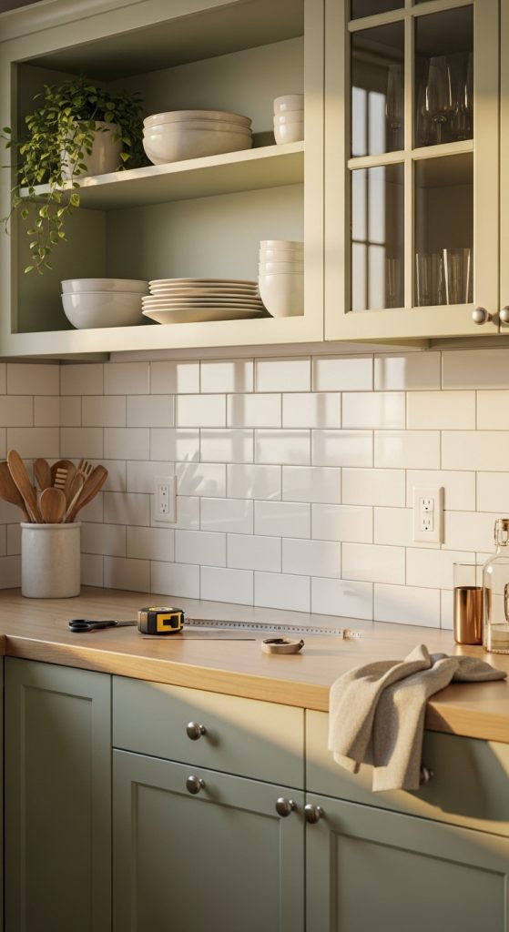 4. Peel-and-Stick Tiles for Budget-Friendly DIY