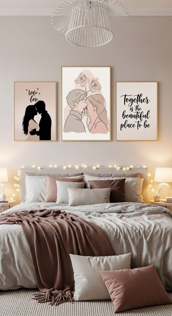 5. Romantic Couples Wall Art