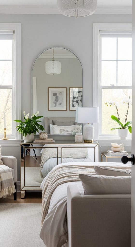 6. Use Mirrors to Expand the Space