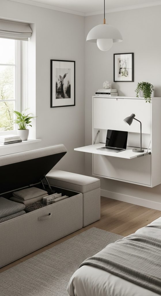 8. Choose Multi-Functional Furniture