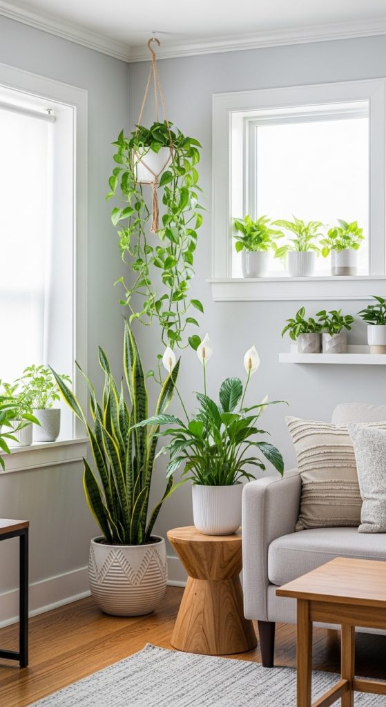 8. Go Green with Indoor Plants