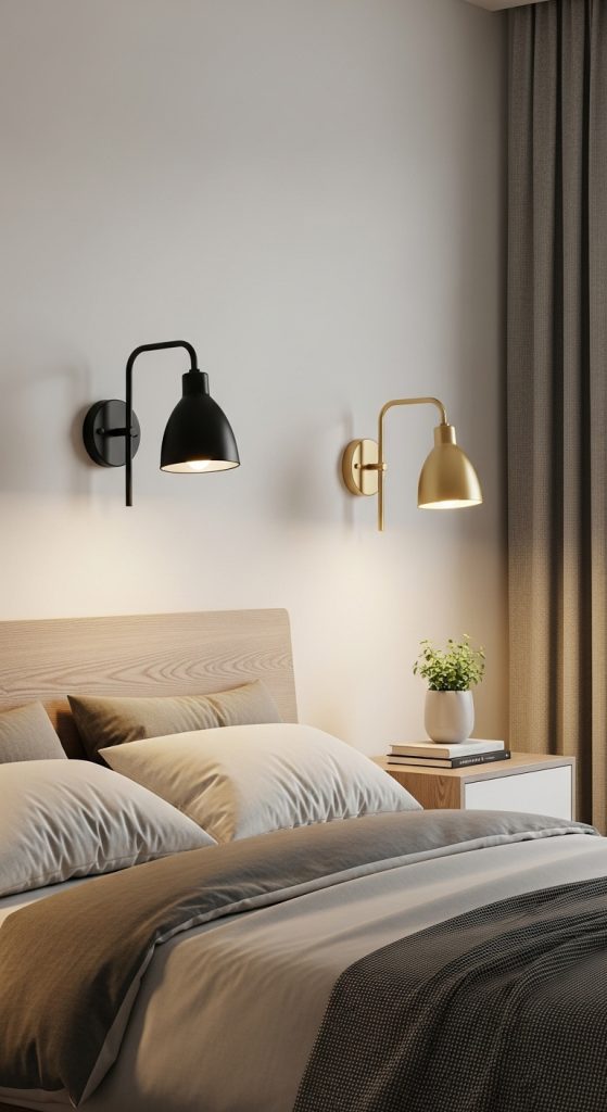 9. Use Sconces Instead of Lamps