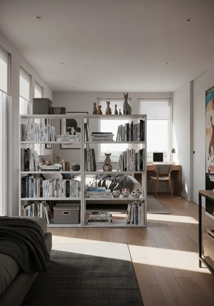 1. Open Bookshelf Divider