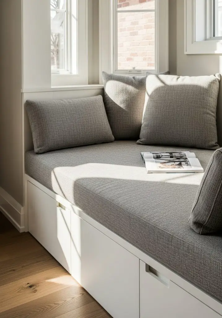 10. Built-in Couch Nooks