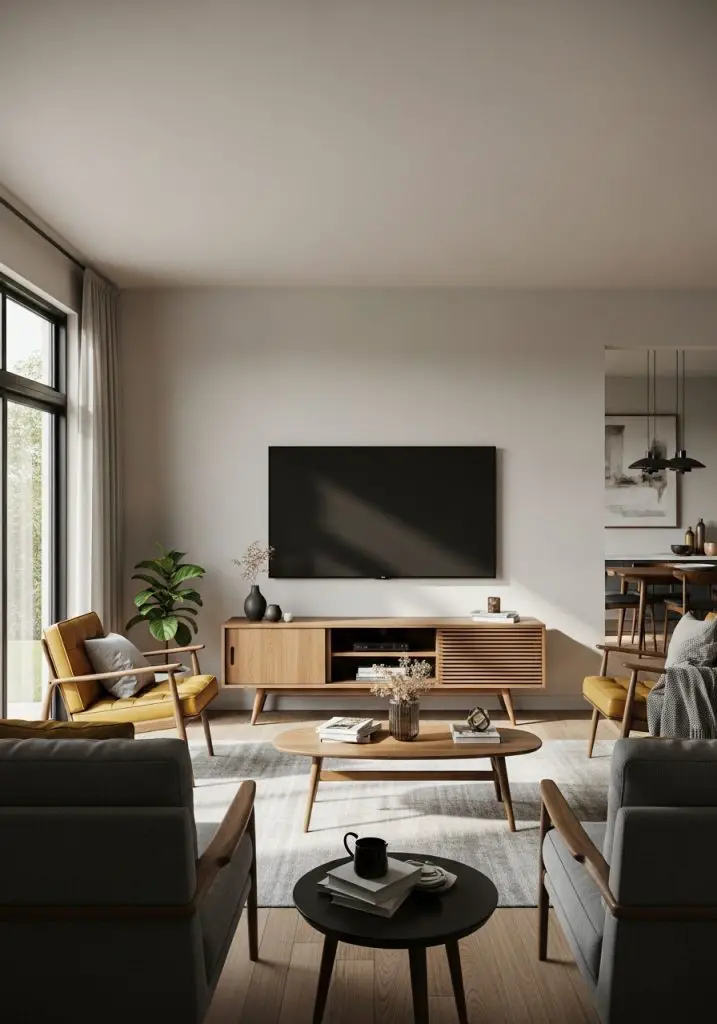 12. Mid Century Modern TV Consoles = Yes Please