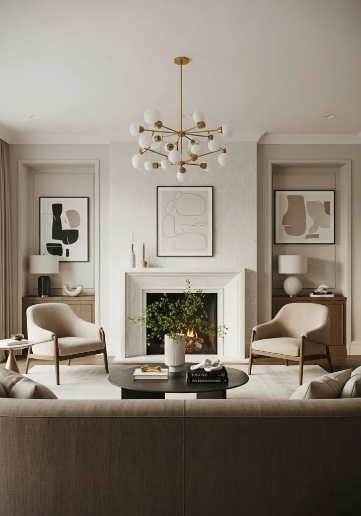 16. A Fireplace Focal Point