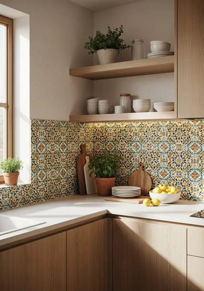 3. Moroccan-Inspired Mosaic