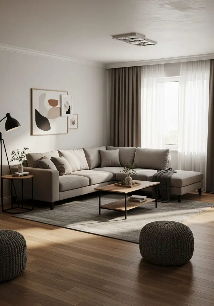 4. L-Shaped Sectional for Cozy Corners