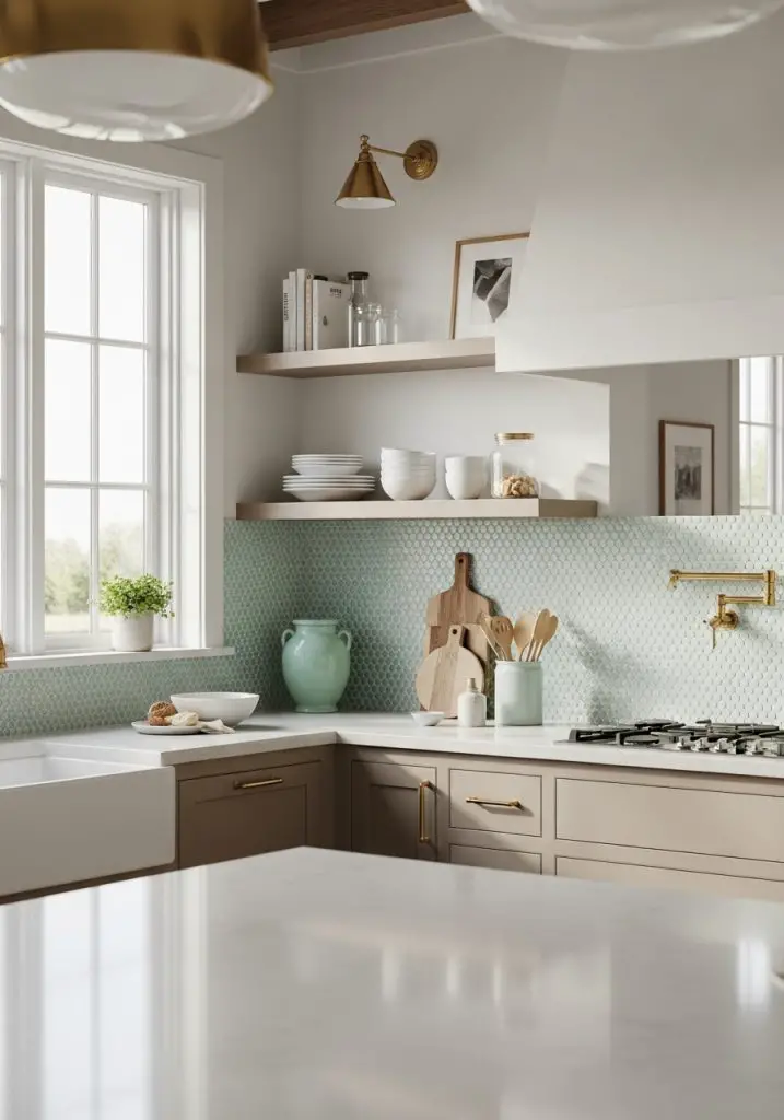 4. Penny Round Tiles