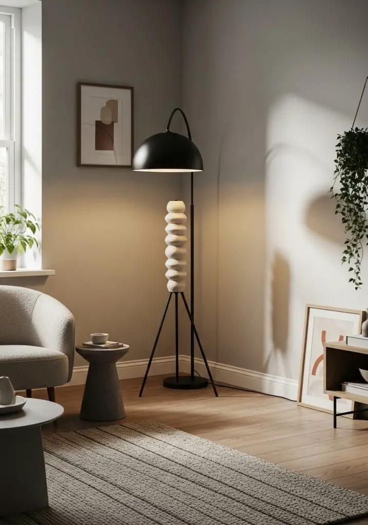 5. Install a Statement Floor Lamp