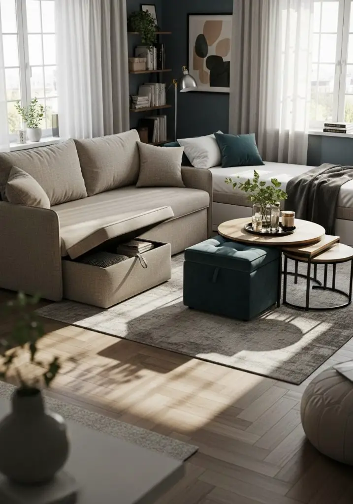 5. Multipurpose Furniture for Double Duty