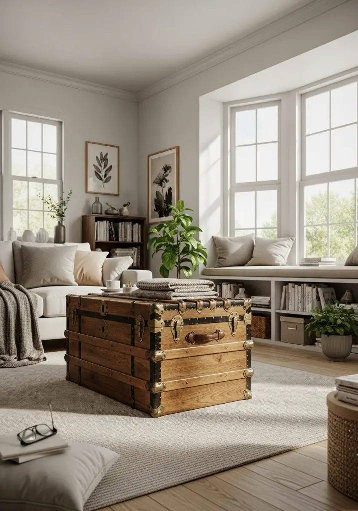 7. Antique Trunks or Chests