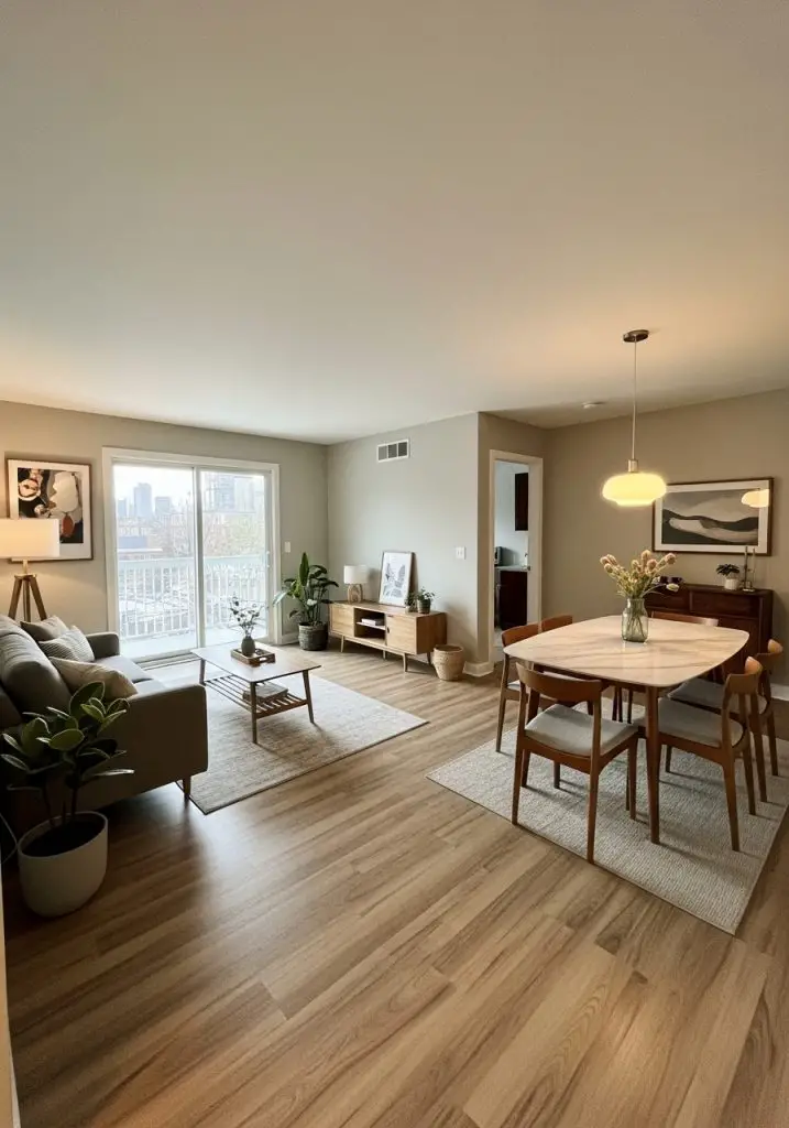8. Coordinate Flooring Materials