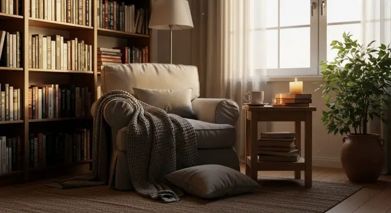 BEDROOM READING CORNER