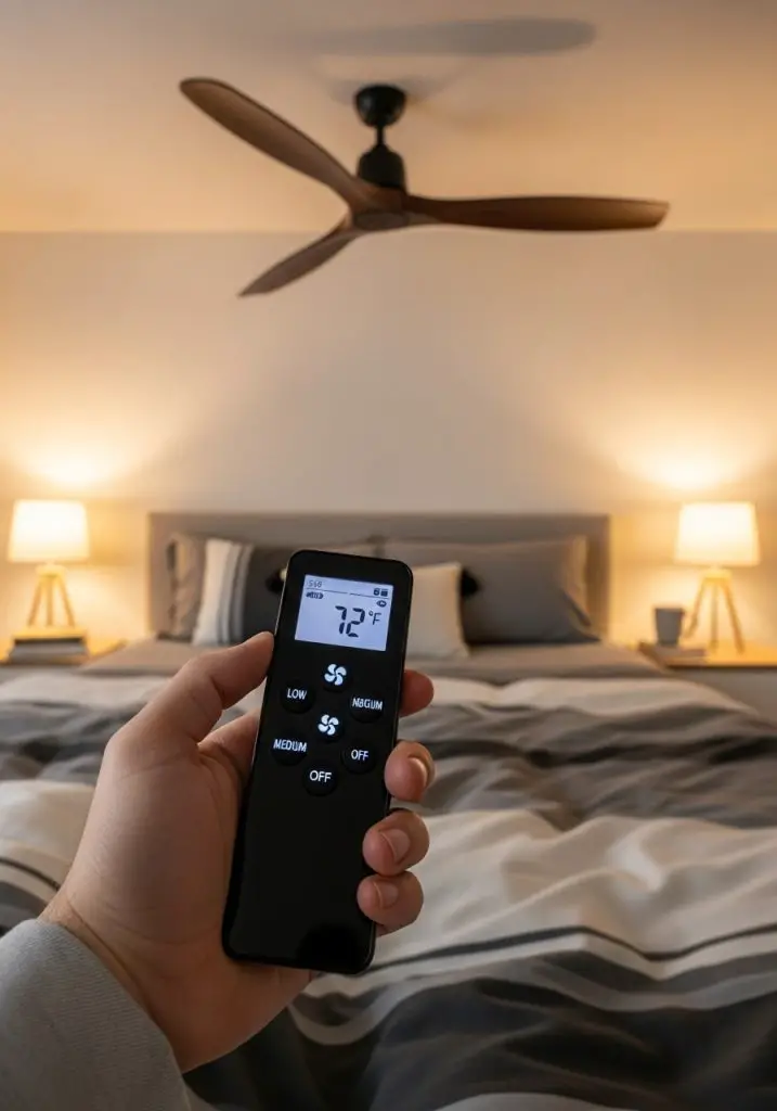 Ceiling Fans with Remote Control