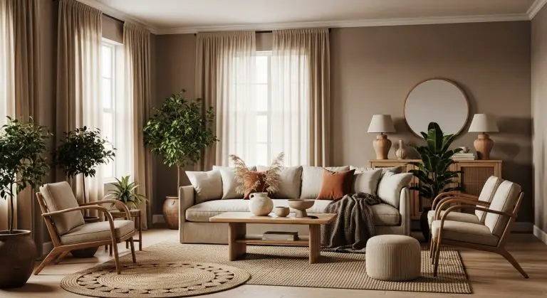 Earthy Living Room