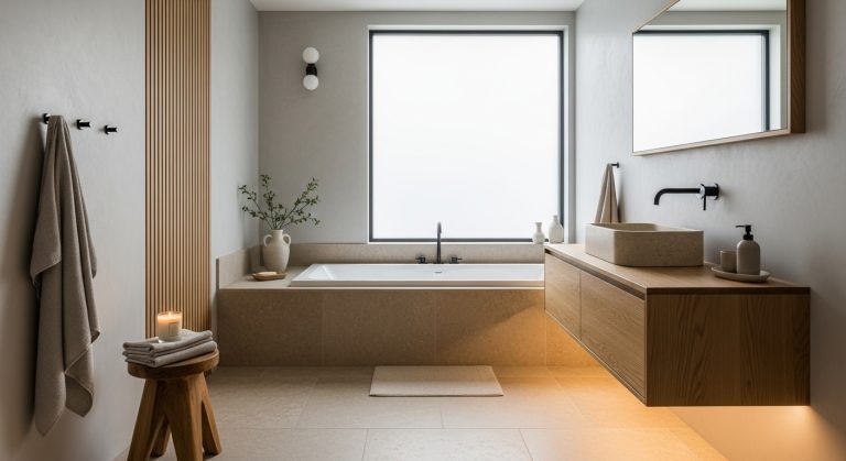 Japandi Bathroom