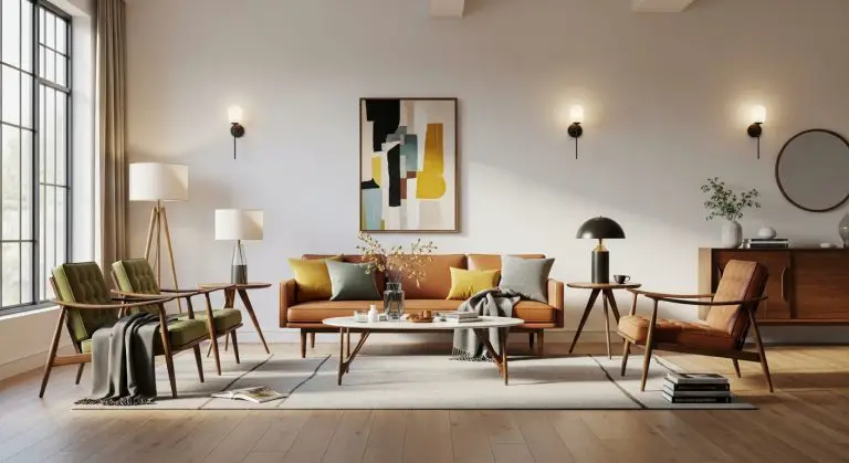 Mid Century Modern living room