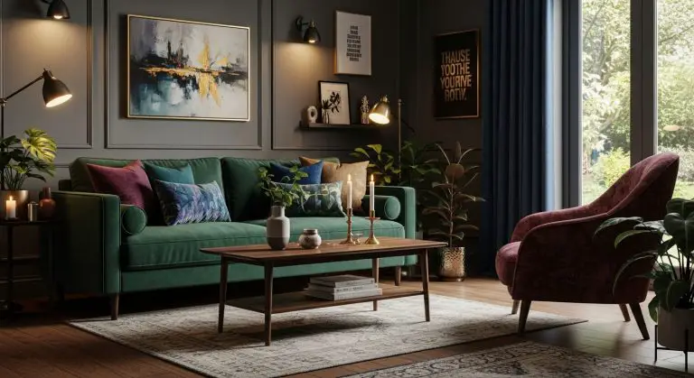 Moody Living Room