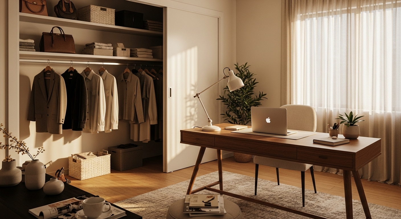 Office And Closet Combo Room: 21 Genius Ideas You’ll Wish You Tried Sooner