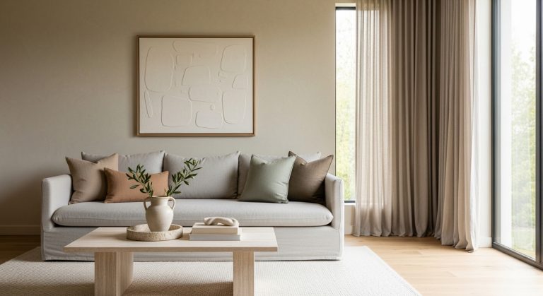 Organic Modern Living Room