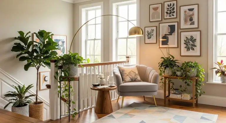 Stair Landing Decor Ideas