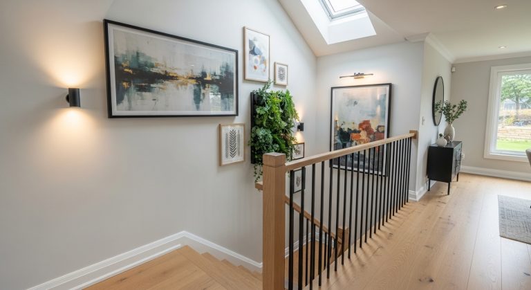 Stair Wall Decorating Ideas
