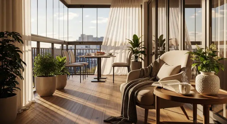 enclosed balcony ideas