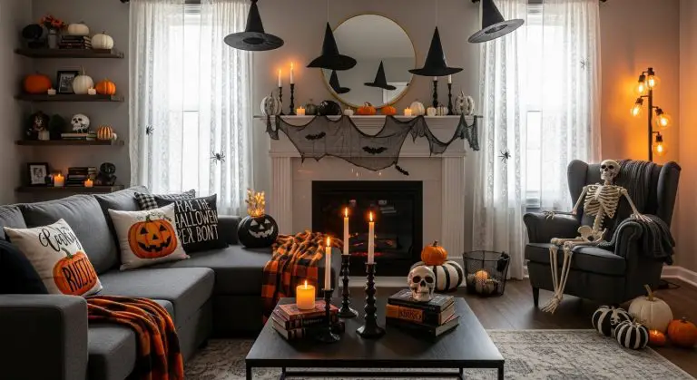 Halloween Living Room Decor