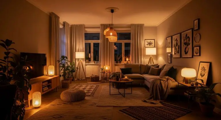 Warm Lighting Living Room Ideas