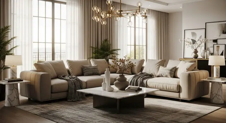 luxury living room sofa set