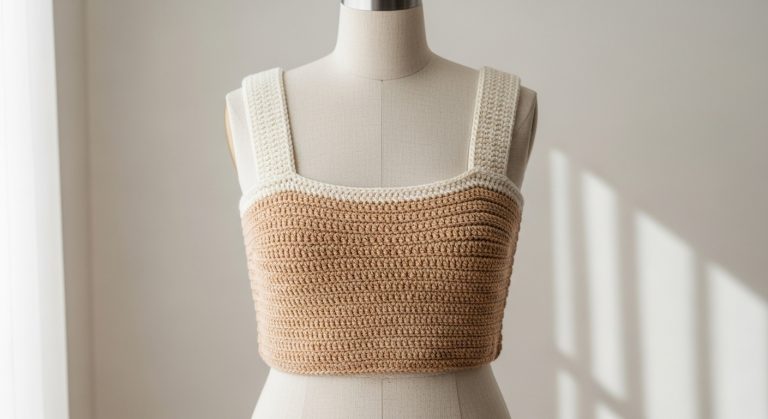 Crochet Tops Plus Size