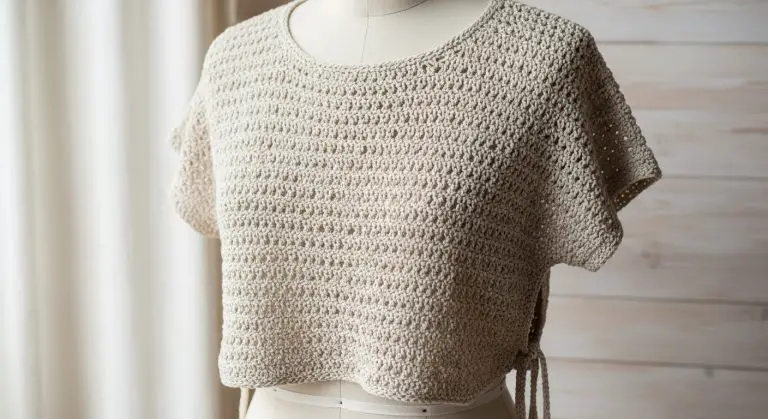 Knitted Crochet Tops